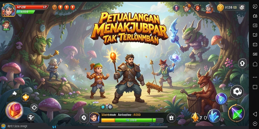 Tampilan gameplay menarik dari API288 dalam petualangan yang mendebarkan.