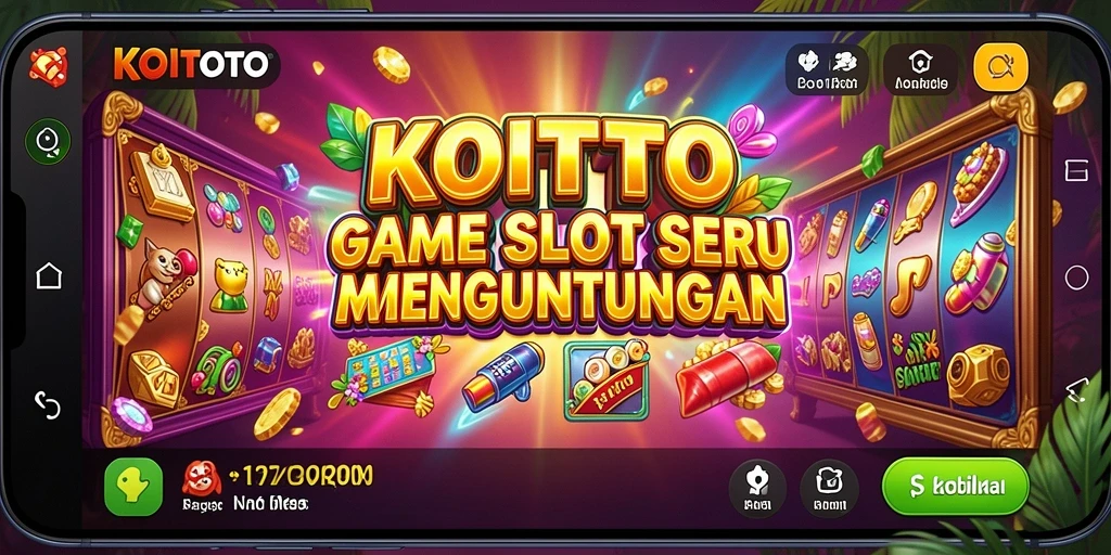Tampilan gameplay KOITOTO yang seru dengan tema slot menarik.