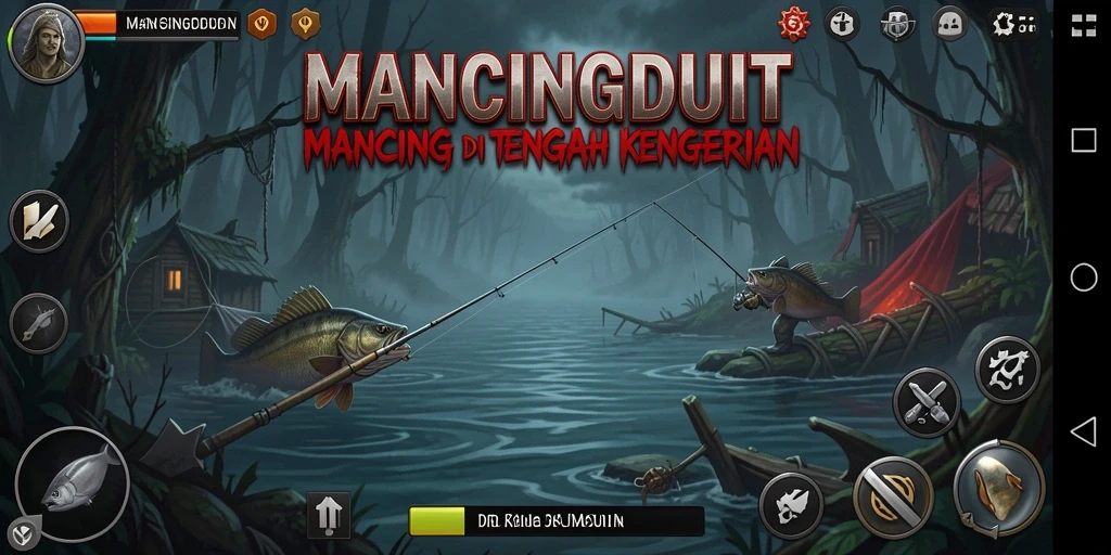 Tangkapan layar gameplay MANCINGDUIT yang penuh ketegangan.