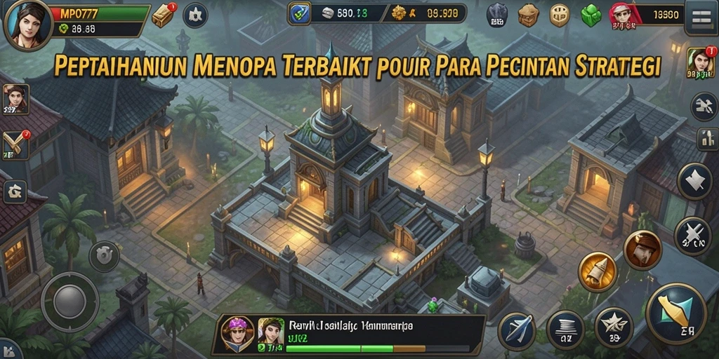 Tampilan gameplay MPO777 yang menegangkan dalam mode Tower Defense.