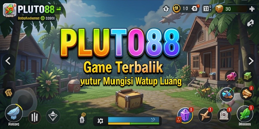 Tampilan gameplay PLUTO88 yang menarik dengan elemen Idle.
