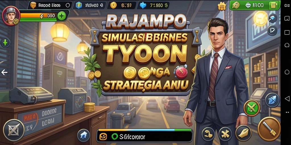 Tampilan gameplay <strong>RAJAMPO</strong> yang dinamis dan menarik.