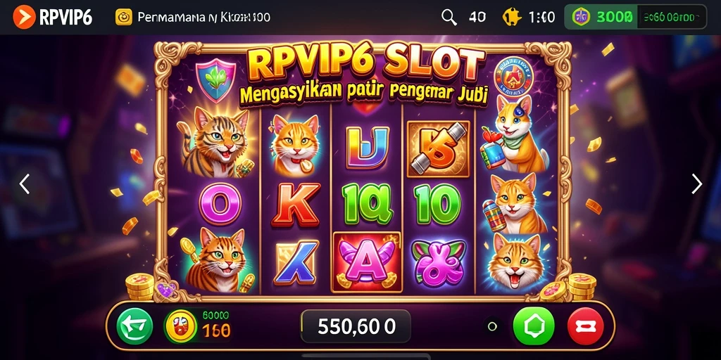 Tampilan menarik dari gameplay RPVIP6 yang seru.