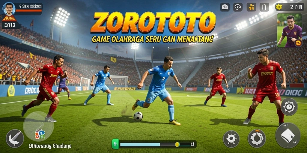 Tampilan gameplay ZOROTOTO yang seru dan kompetitif.